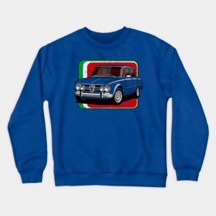 Classic italian sports sedan Crewneck Sweatshirt